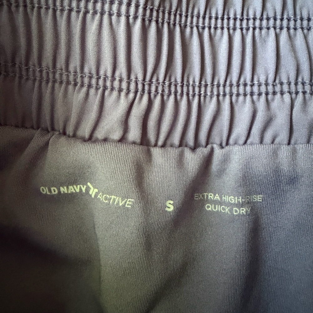 Set of Old Navy Extra High-Waisted Crinkle Run Shorts - Picture 3 of 3